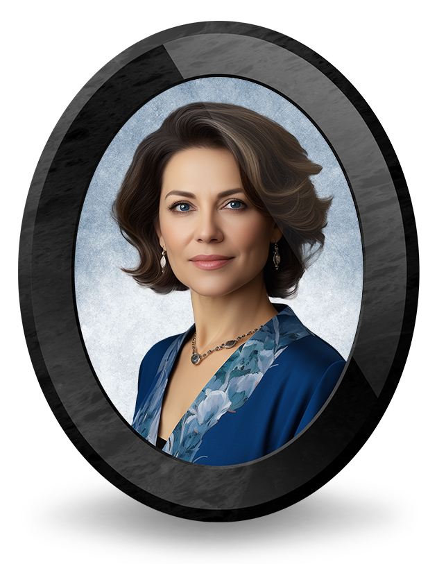 OVAL OBSIDIAN GRUNGE